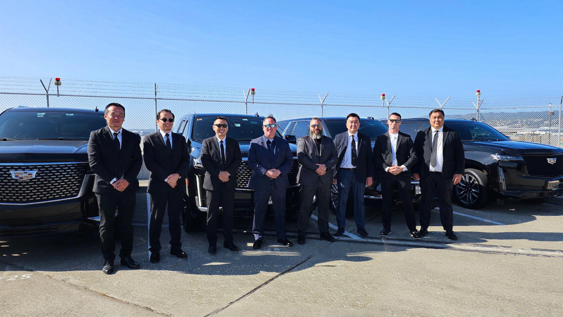 Blue Sky Limo chauffeur team