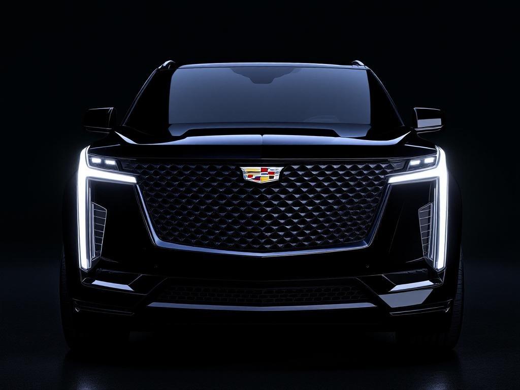 Cadillac Escalade ESV grille detail