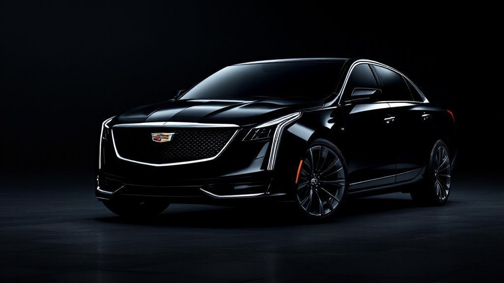 Cadillac XTS front three-quarter view