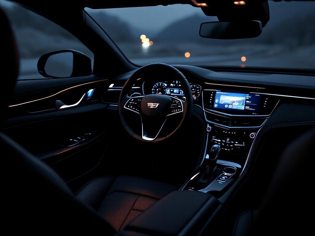 Cadillac XTS driver cockpit