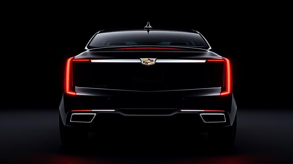 Cadillac XTS rear three-quarter view