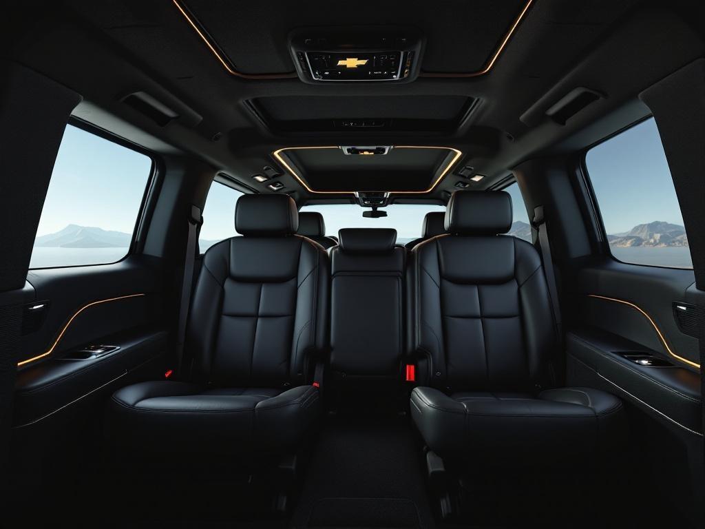 Chevy Suburban second row seating