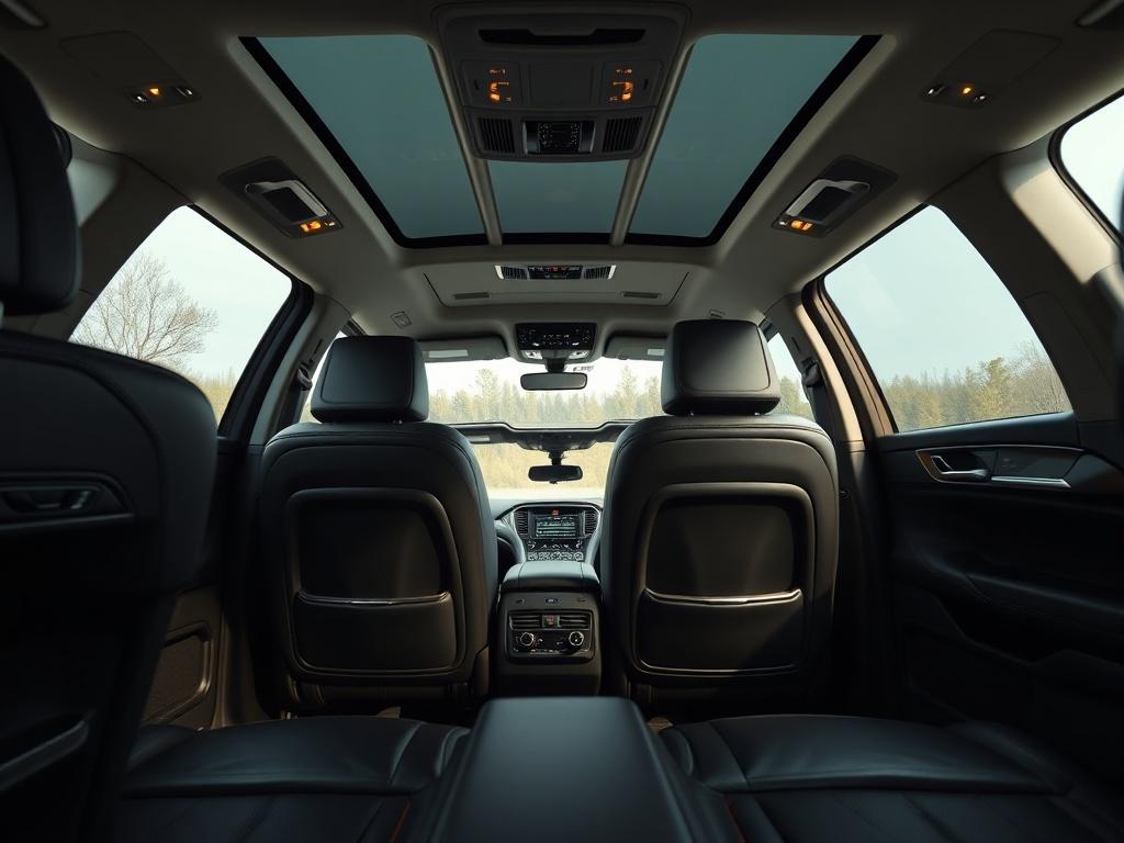 Lincoln Navigator L second row seating