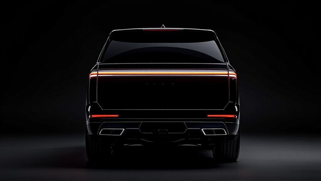 Lincoln Navigator L rear three-quarter view