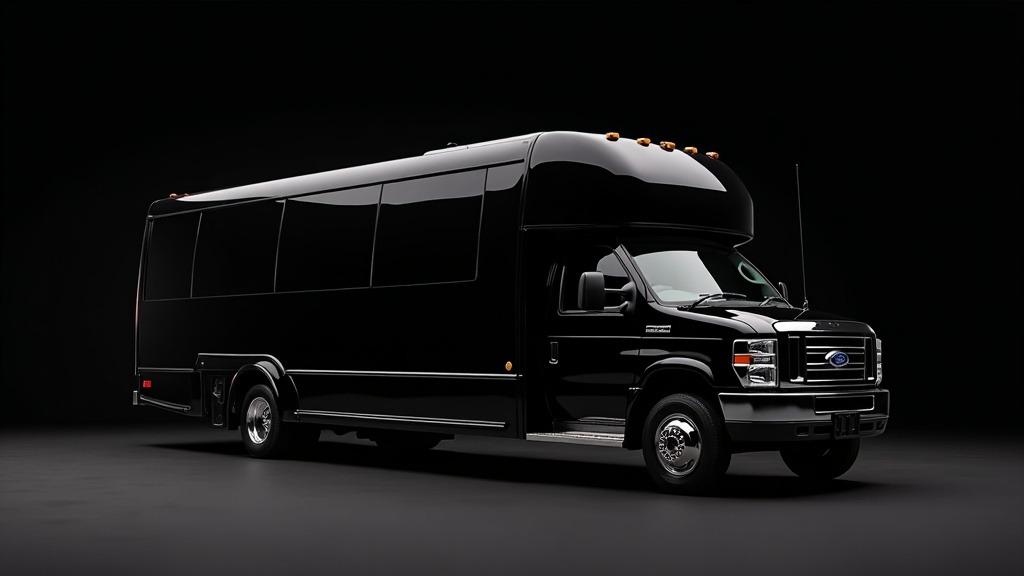 Mini Coach front three-quarter view