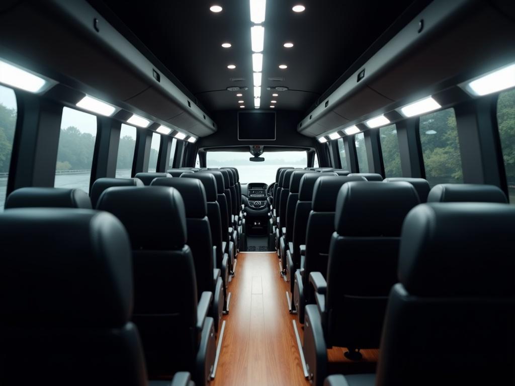 Mini Coach aisle view